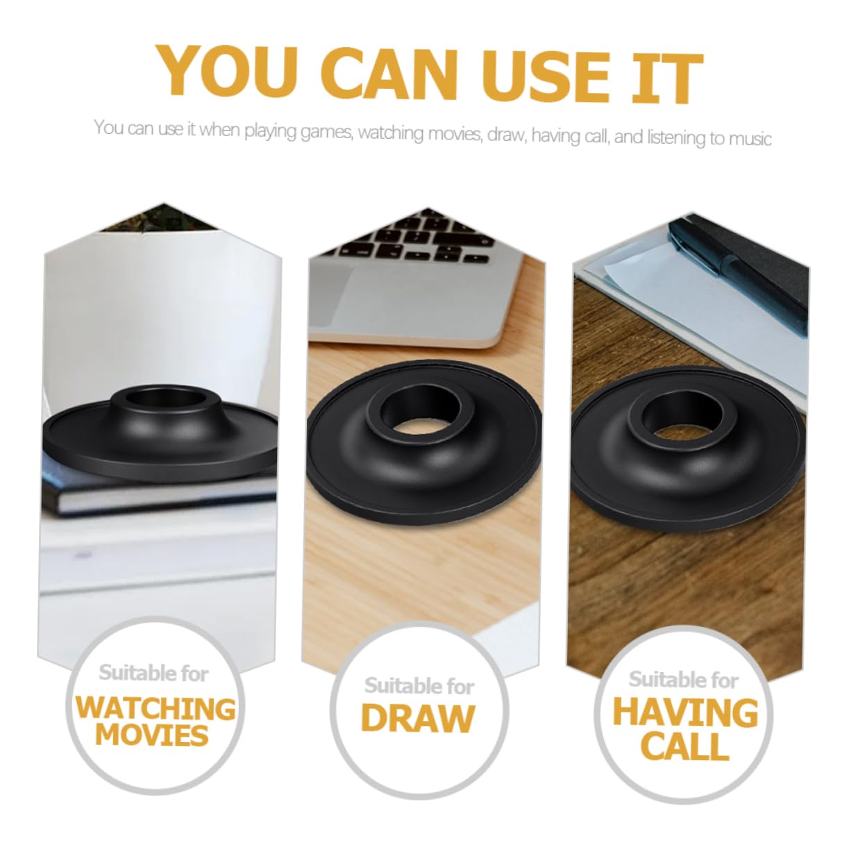 SEWACC Base Compatible Aluminum Alloy Desktop Stand Sound Quality and Easy Installation Holder for Your