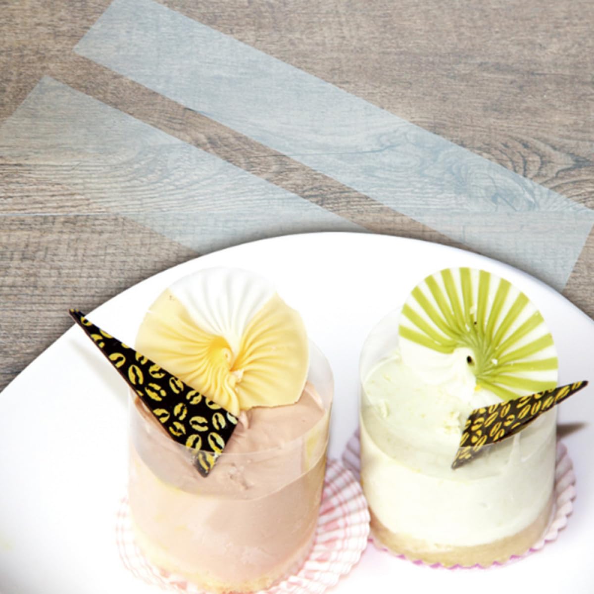 Einweg Mousse Kuchen Transparentpapier aus Kunststoff 1 Kg Packung Backpapier für Dekoration und Lebensmittelverpackung in Küche Beim Backen