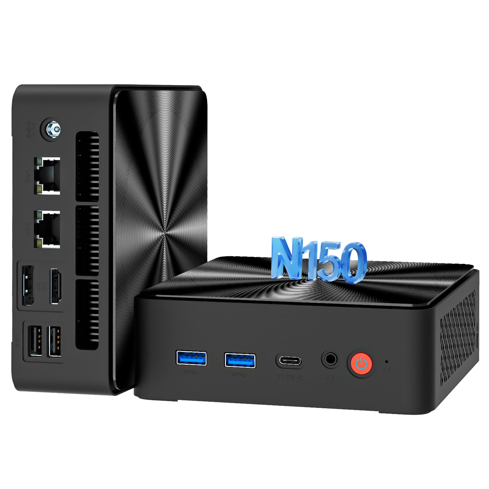 Mini PC, Intel Twin Lake N150 (Beats N95, up to 3.6GHz), 16GB RAM 512GB SSD