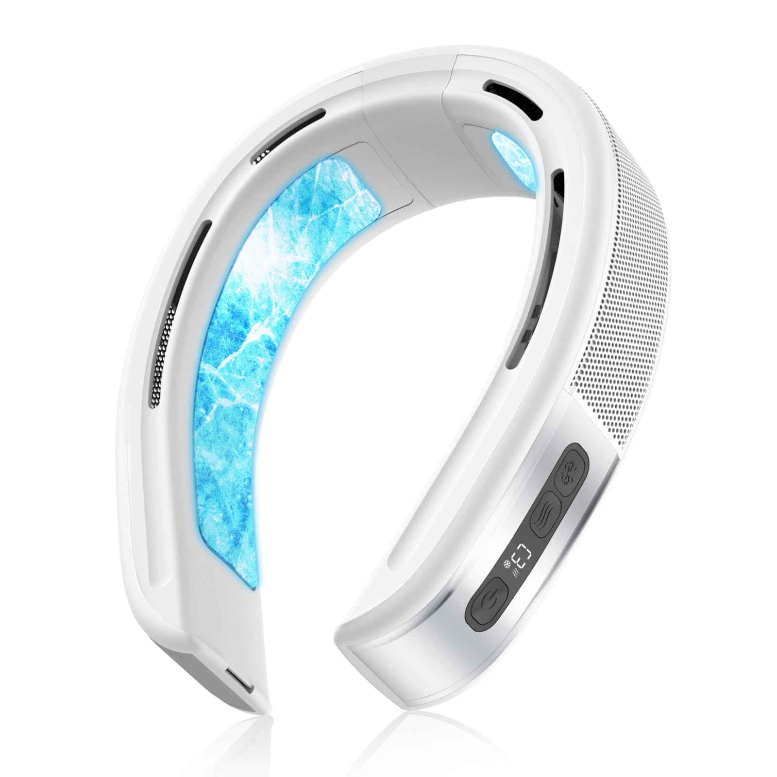 首掛け扇風機 ネッククーラー 冷却プレート【2026夏新登場・一台3役・冷暖両用 Amazon | 首掛け扇風機 ネッククーラー 冷却プレート【2026夏新登場