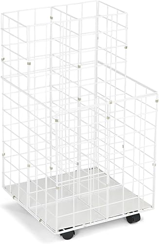 Miniatura 1 de Safco Products 3084 - Archivador de alambre, 4 compartimentos, color blanco