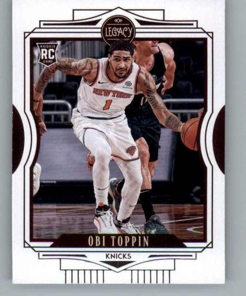 2020-21 Panini Chronicles #692 Obi Toppin RC Rookie New York Knicks NBA Basketball Trading Card