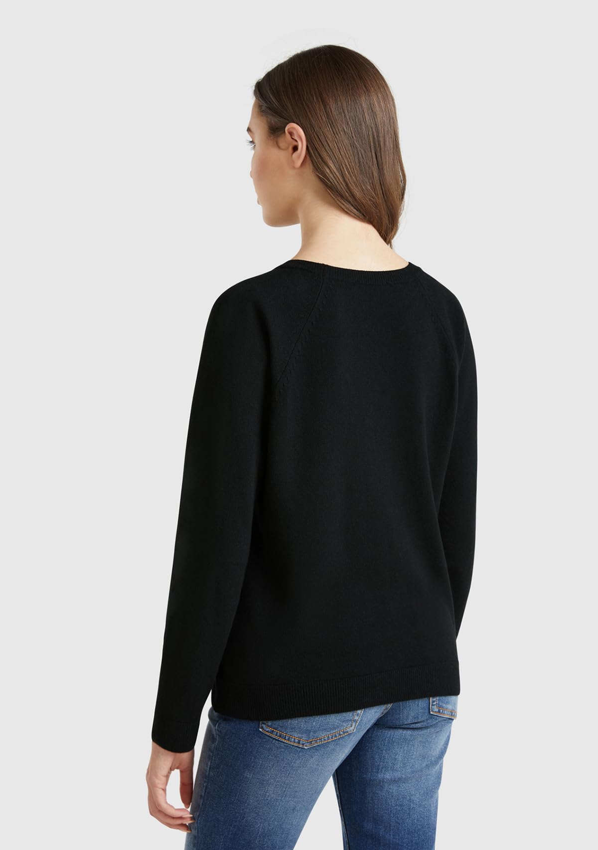 United Colors of Benetton Damen Jersey M/L 1035d1p17 Pullover (1er Pack)