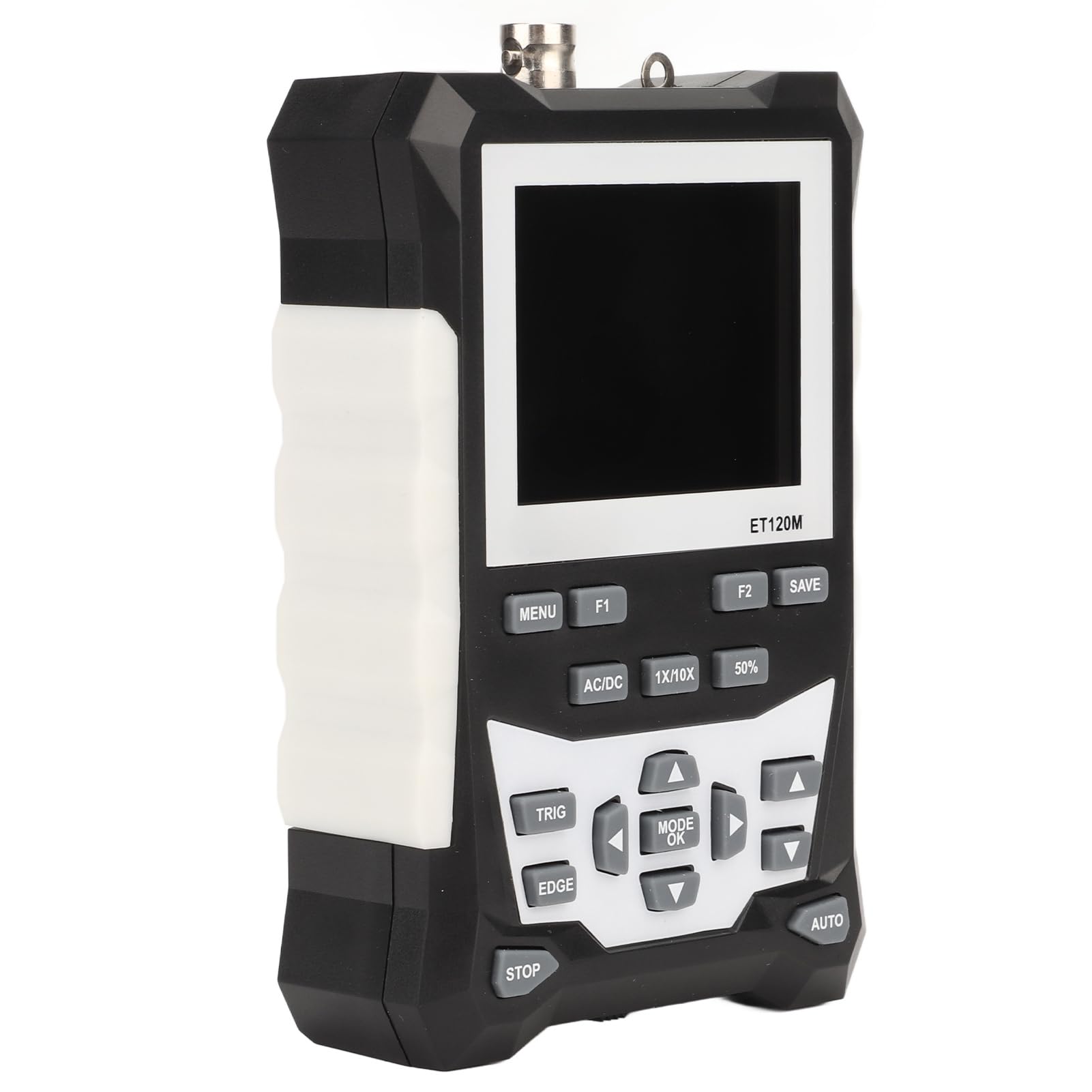 Osciloscopio Portátil de 120 MHz, Osciloscopio Digital TFT de 2,4 Pulgadas Osciloscopio Portátil Ancho de Banda de Forma de Onda 100 Conjuntos de Datos 10 Formas de Onda Kit de