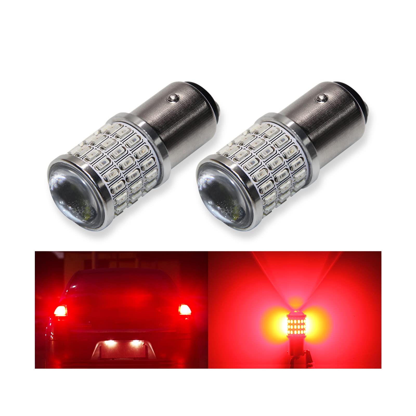 Amazon | OPPLIGHT S25 ダブル LED テールランプ ブレーキランプ