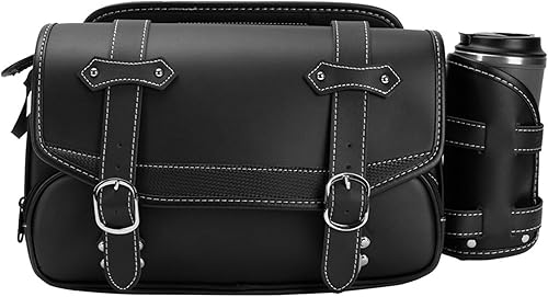 Miniatura 5 de Accesorios de bolsa para H&ONDA Rebel 250 300 500 2017-2020 2021 motocicleta SaddleBag Bolsa lateral Bolsa de equipaje de viaje