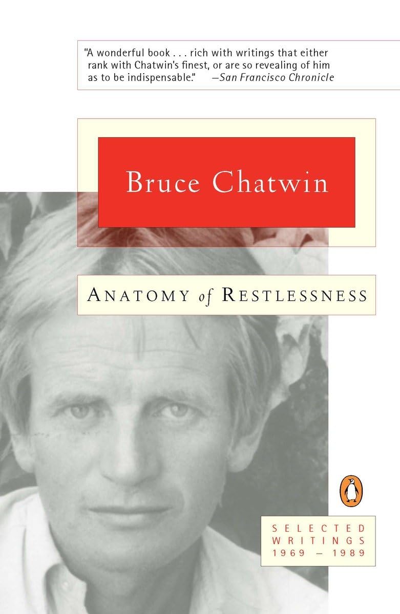 Buy Anatomy of Restlessness: Selected Writings 1969-1989 โ BookShops.in