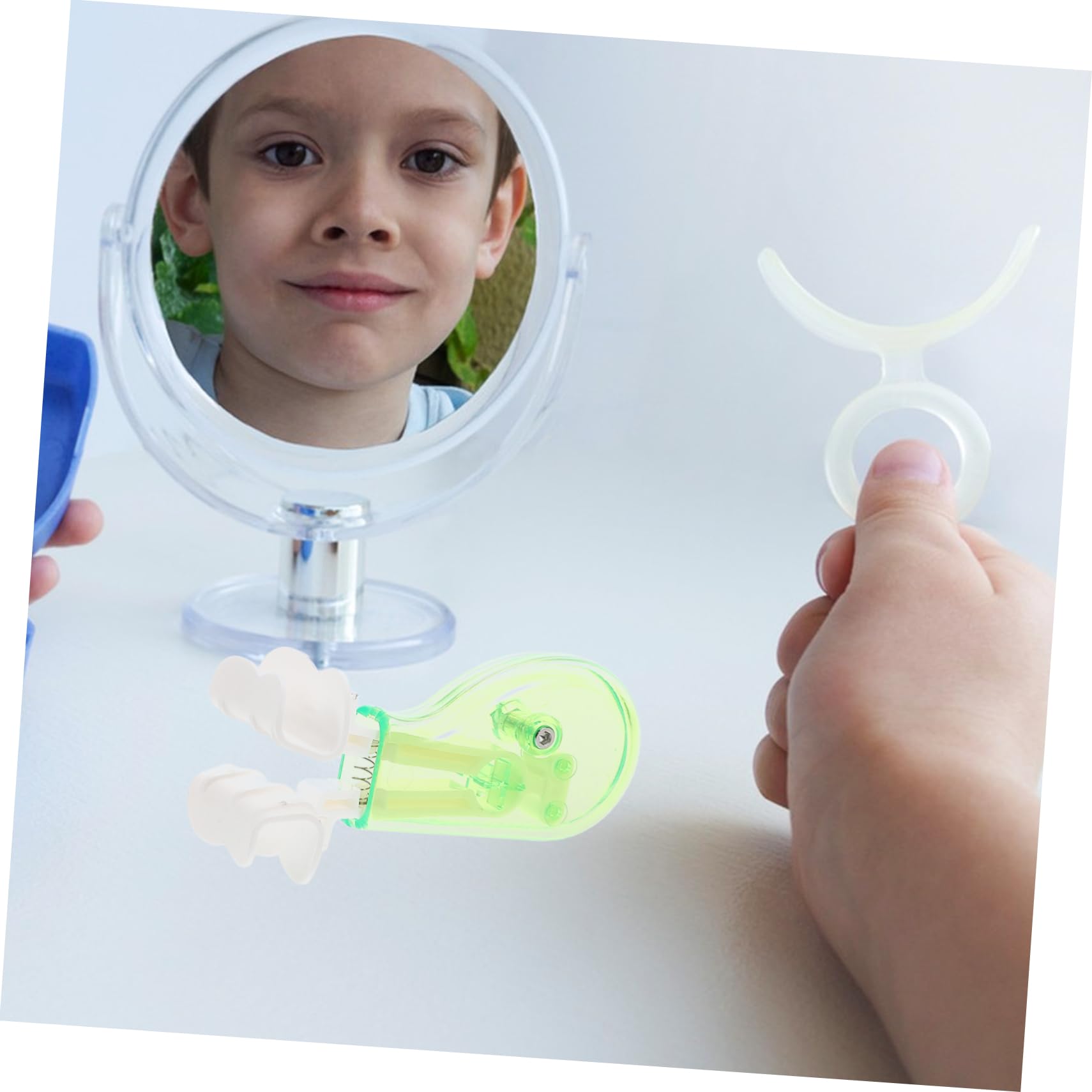 Entrenador Músculos Labiales para Niños 1 Unidad Ejercitador Respiratorio Cómodo Material Seguro Uso en Casa Escuela y Viajes Corrección Respiración Bucal Prevención Infantil