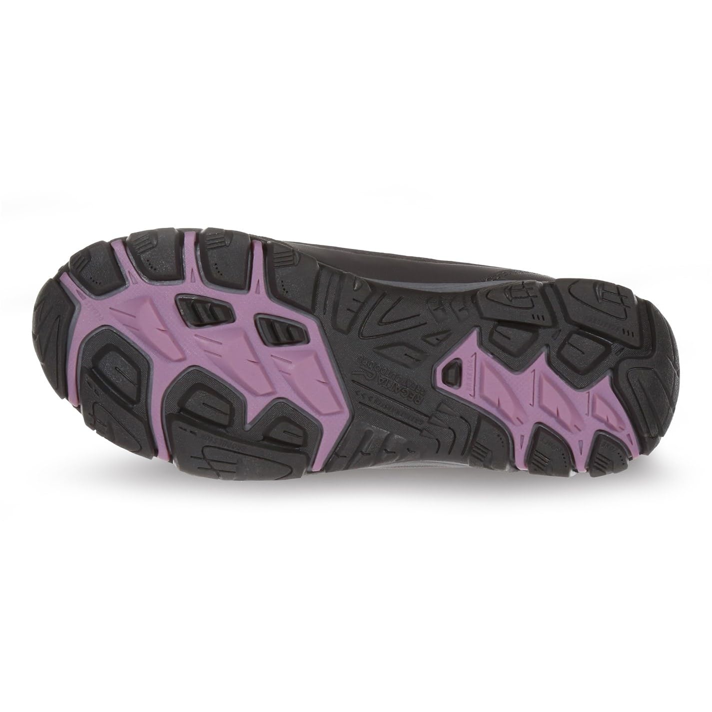 Regatta Hawthorn Evo Scarponcini da Passeggio Bambini (33 EU) (Granito, Lilla Profumato)