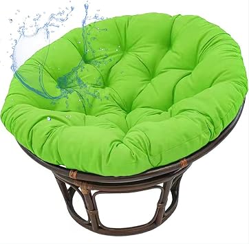 Round Waterproof Seat Cushion Hanging Swing Cushion Car Seats and Garden Chairs Ideal for Outdoor and Indoor Use in Hanging Cave Reading Chair or Dad Chair No. 6.50 x 50 cm