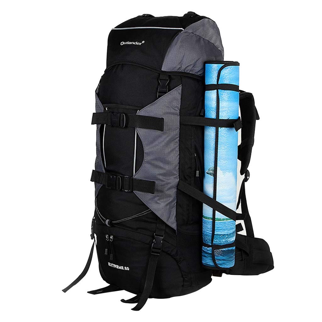 80L Travel Backpack, Suitable For 5-8 Days Outdoor Hiking