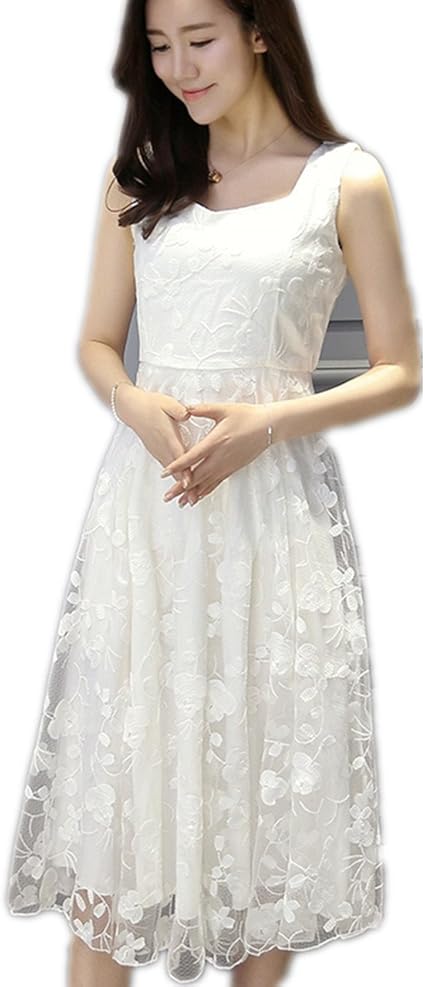 Amazon Co Jp Laula ラウラ 夏 ホワイト 白 旅行 マキシ丈 マキシ丈ワンピース ハイウエスト シフォンワンピース ロング丈 ビーチ L ホワイト 服 ファッション小物