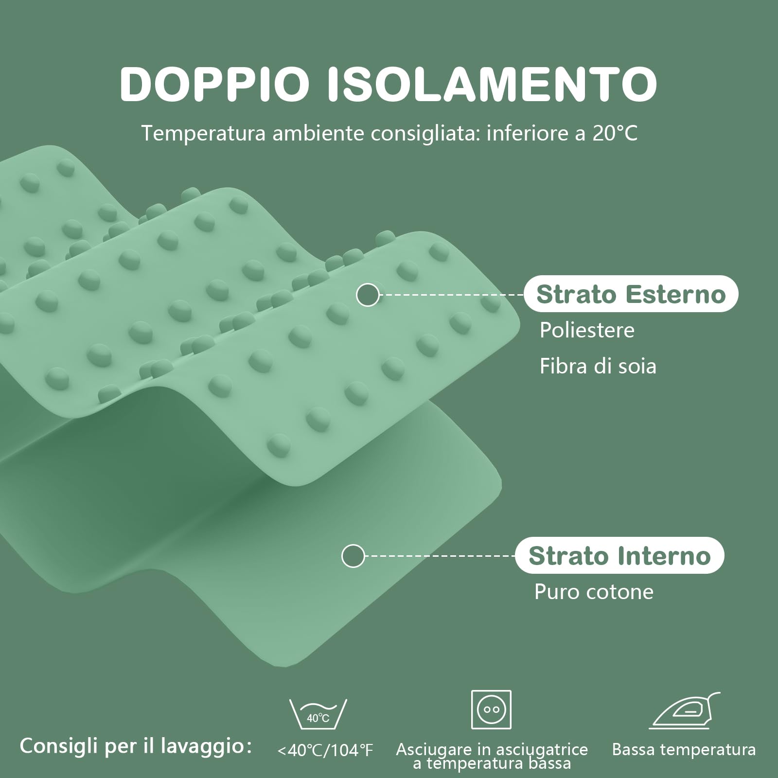 Mosebears Sacco nanna per bambini 1,5 Tog Confezione da 2 tutto l'anno Sacco nanna per bambini con fibra di soia Sacco nanna in cotone Varie misure Coperta nanna autunno inverno