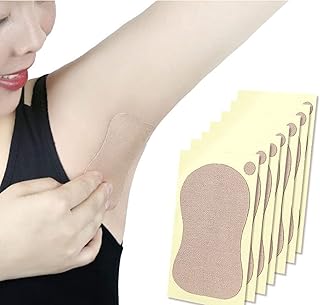 通用 Xugoox 10Pcs Underarm Sweat Pads, Disposable Armpit Sweat Pads Sweat Shield Sports Sweat Absorbing Paster for Sweating Men Women, Non Visible Pads Reduce Armpit Foot Sweat 10 Count (Pack of 1)