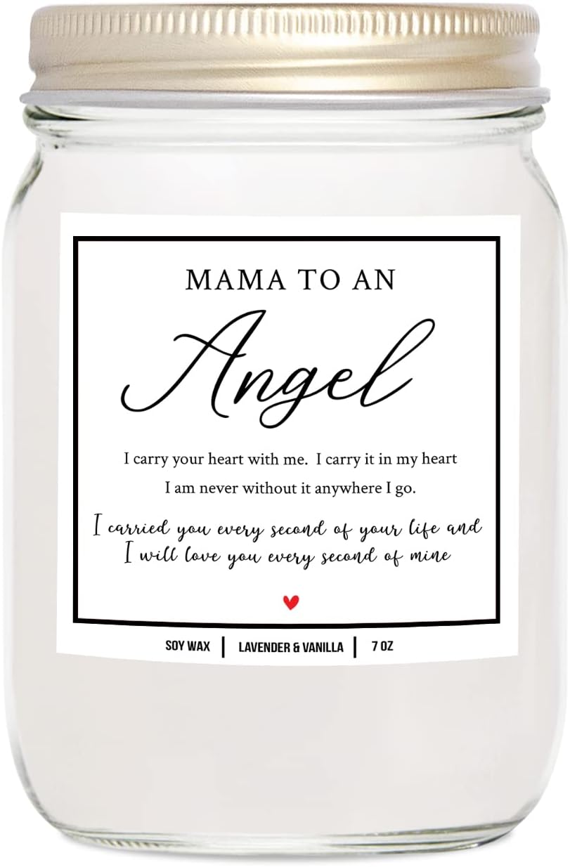 YouNique Designs Miscarriage Candle for Mothers, 7 Ounces
