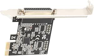 Amazon.com: PCIE Expansion Card PCI Express 1X Parallel Port Printer ...