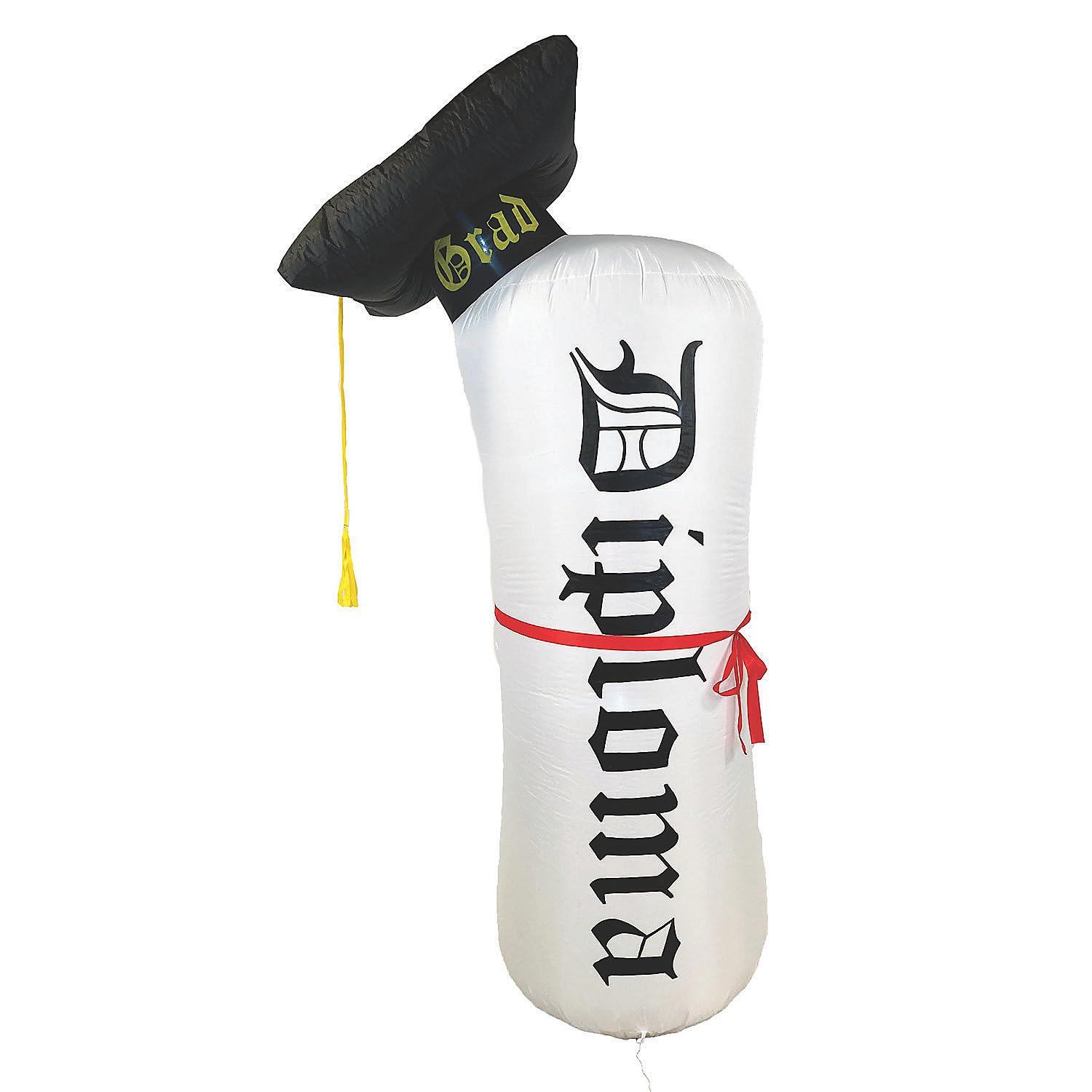 Diplôme gonflable de 213 cm pour décorer votre jardin de diplômé