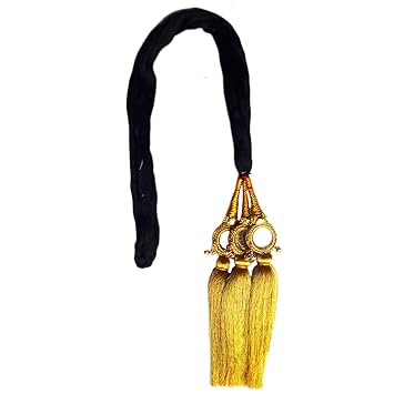 Rapidsflow Dance/Hair Extensions Braids for Women Traditional Hair Accessories (Golden)