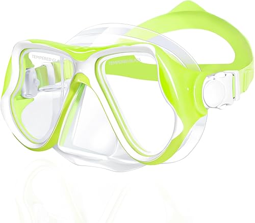 Freela Gafas de natación con cubierta para la nariz, gafas de natación para adultos, máscara de buceo con visión clara de 180  para piscina y playa