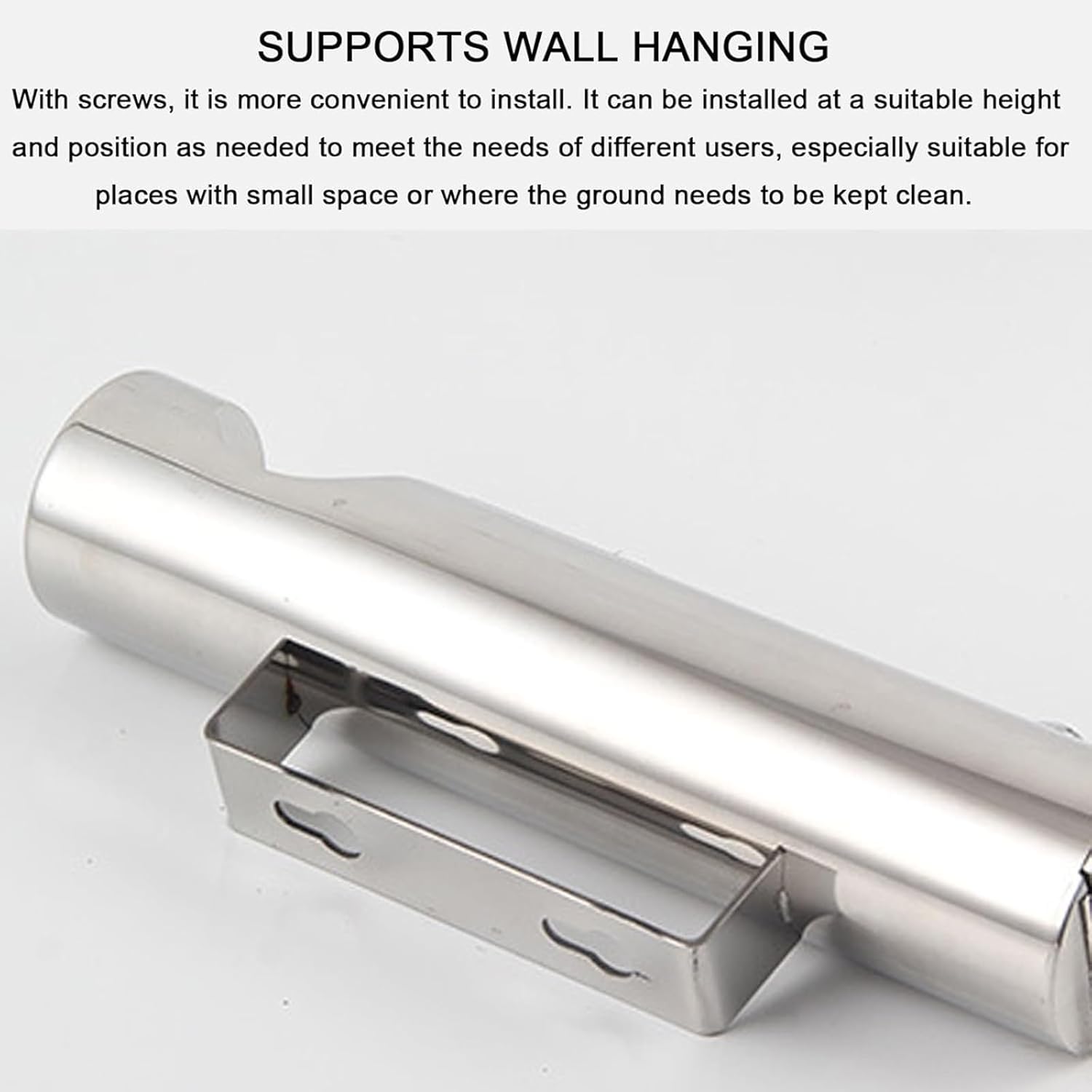 Commercial Outdoor Cigarettes Butt Receptacle Wall Mounted Ashtray High Capacity Metal Construction Holders Outdoor Commercial Ashtray
