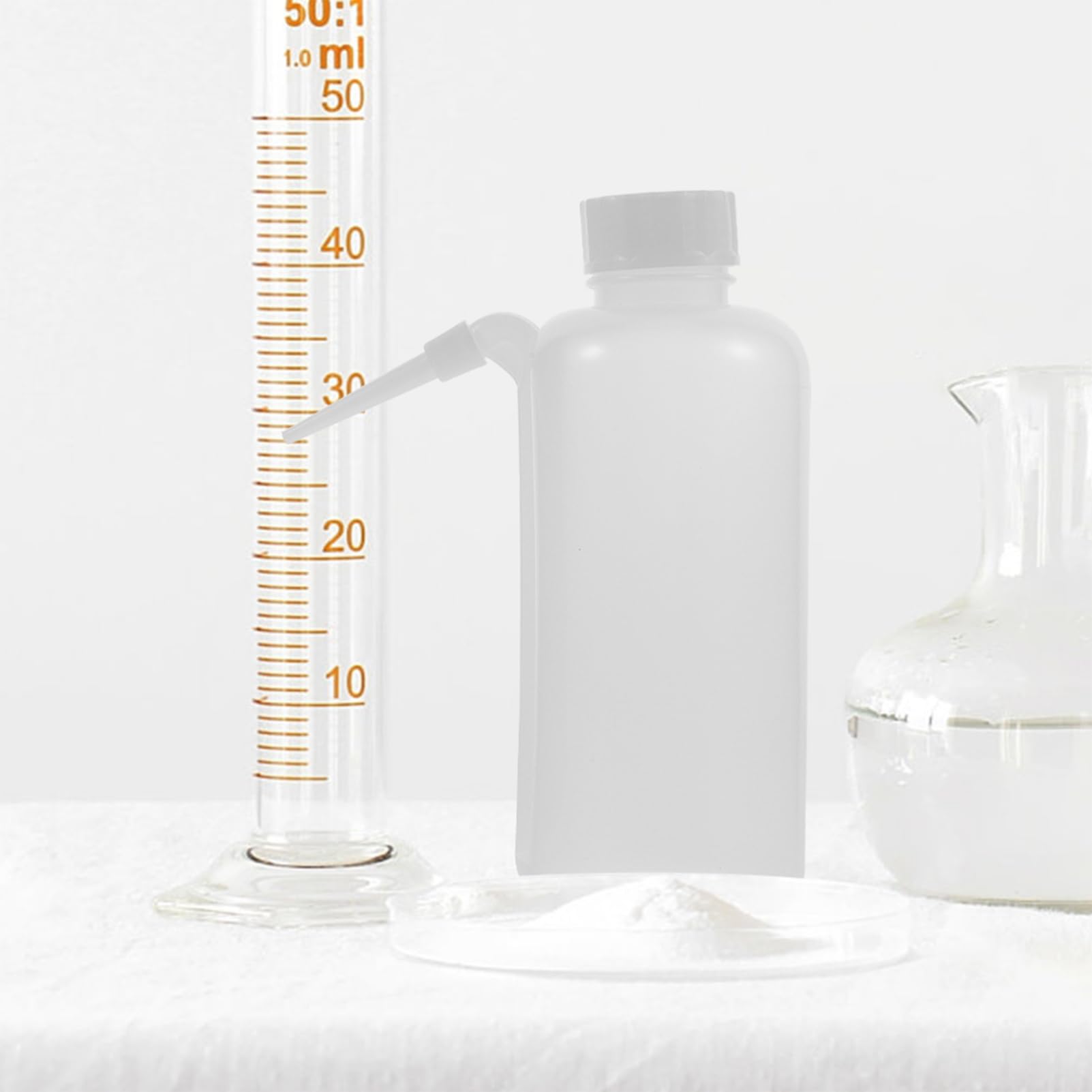 KALLORY 4Pcs Empty Filling Bottles Plastic Alcohol Bottles Tattoo Wash BottleWater Squirt Bottle Succulent Watering Safety Rinse Bottle Watering Tools Tattoo Supplies