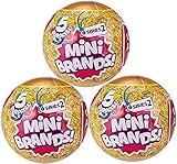 Generic 5 Surprise Mini Brands Series 2 by Zuru - 3 Ball Bundle