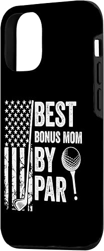 Miniatura 5 de iPhone XXS Best Bonus Mom By Par USA Flag Golf Mother's Day Golfing Mom Case