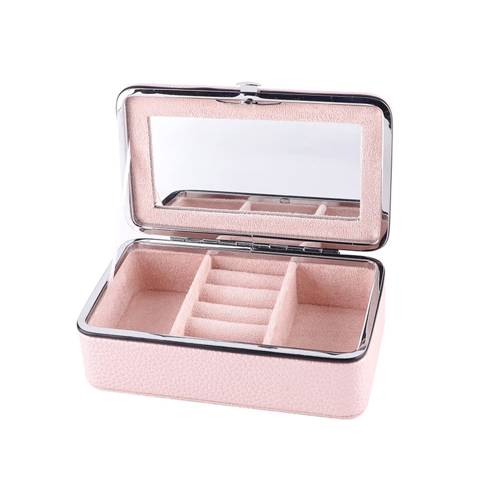 Boîte à bijoux cadeau idéal organisateur de bijoux avec miroir