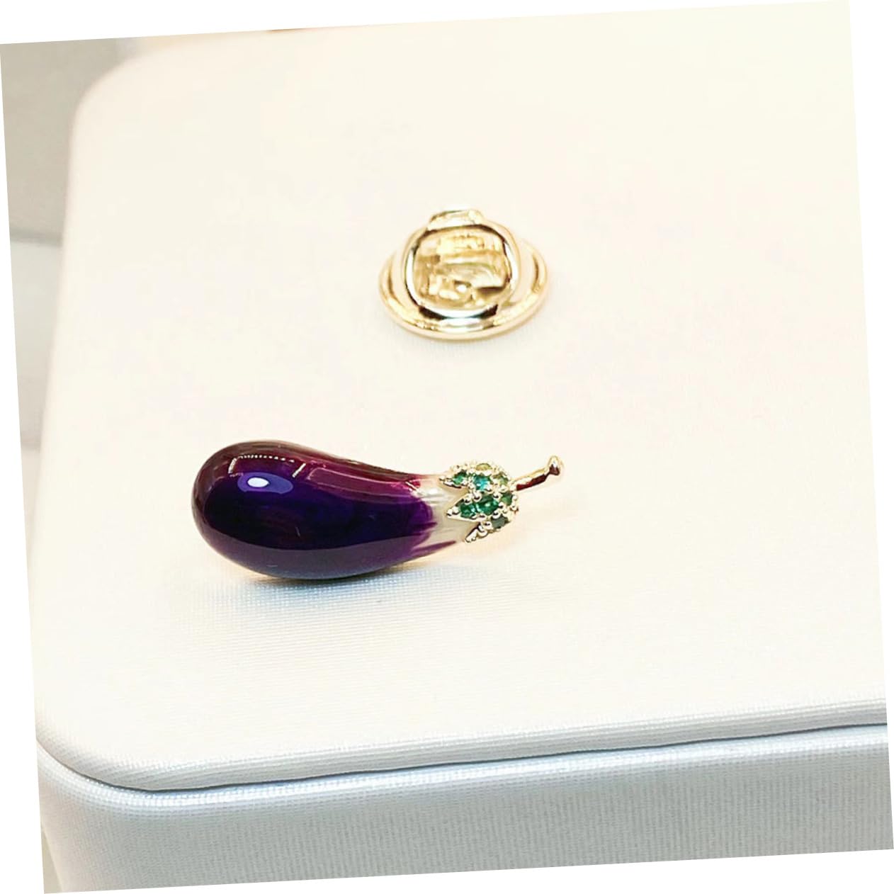 LIFKOME spilla di melanzane anello sciarpa spilla gioielli cheongsam fascino del cappello spille a scialle distintivo per le donne gioielli da ballo per le donne rame Violet