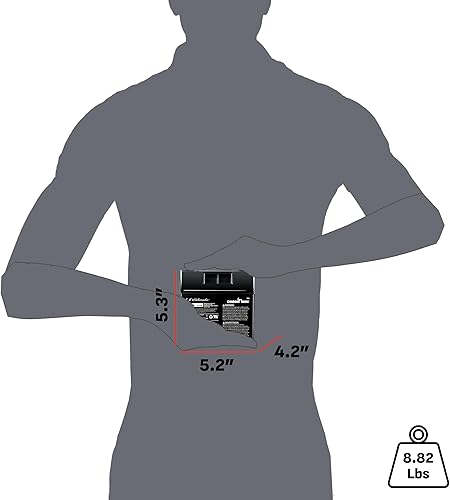 Miniatura 7 de Schumacher Electric Batería de 12 V para juguetes de paseo - TB3 12V 9.5 Amp horas y fusible reemplazable - Batería recargable de 12 V de repuesto