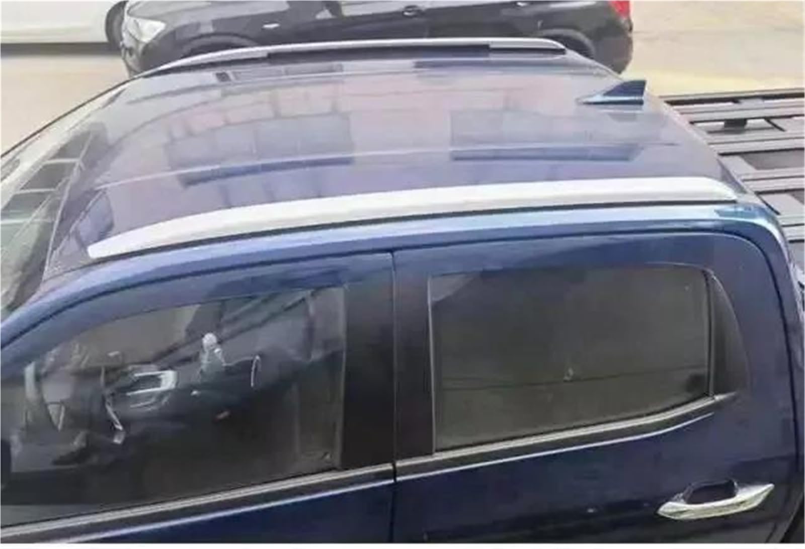 Porte Bagage Voiture Barres Transversales De Toit pour Mazda BT-50 2020 – 2025 Accessoires en Alliage D'aluminium(B Roof Rail)