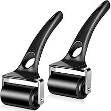 Frienda 2 Pack Rubber Brayer Rollers, 2 in Hard Rubber Rollers