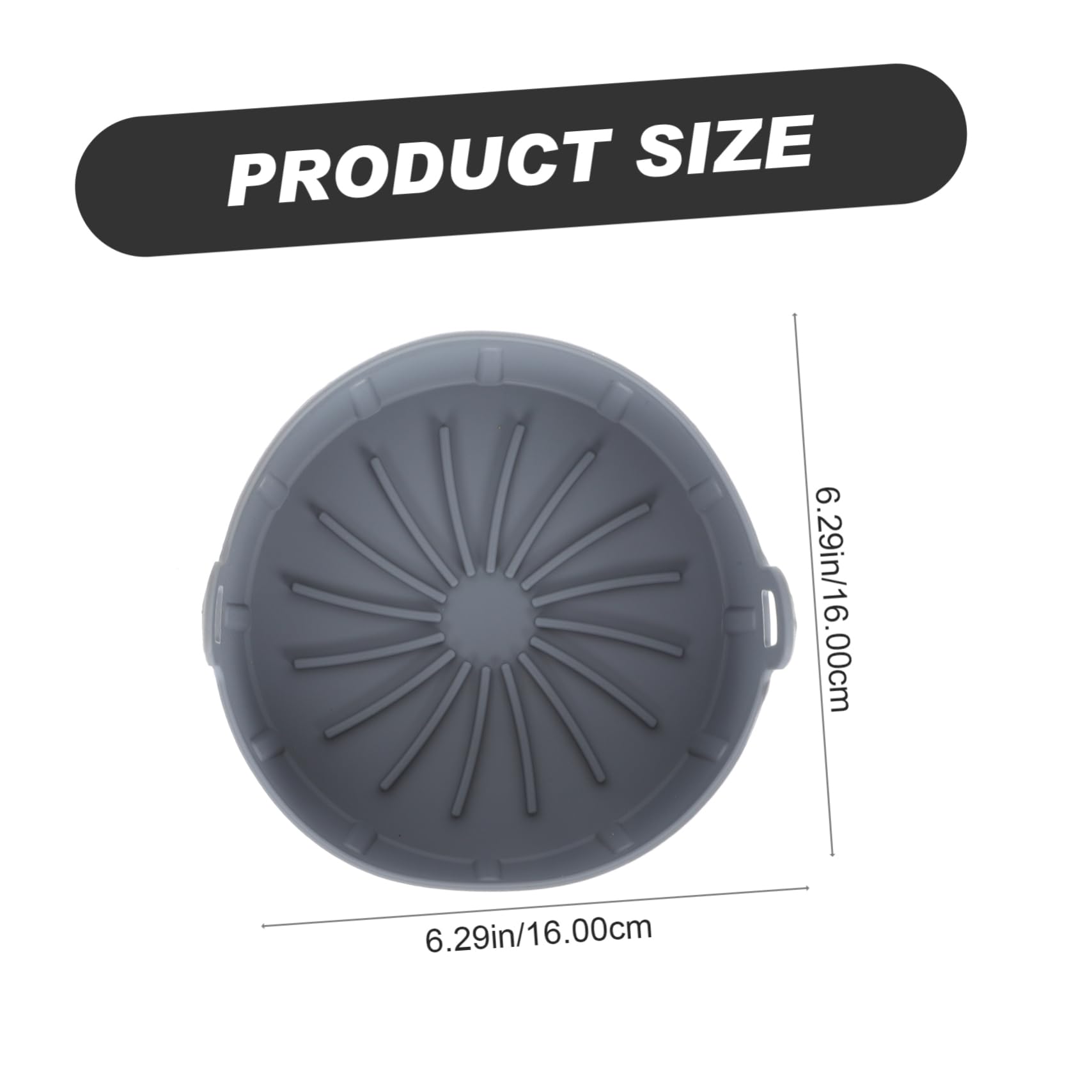 MUCKLILY Air Fryer Baking Basket Reusable Non-stick Air Fryer Accessories Tray for Easy Roasting Dishwasher Cooking Tool for Cooked Meals