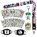 My Hero Academia Drawstring Manga Merch Set Including Drawstring Backpak Mouth Mask Stickers Lanyard Keychain Phone Ring Holder Bracelets Button Pins for Anime MHA Fans