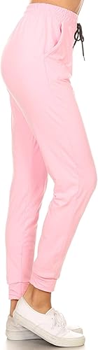 Leggings Depot - Pantalones deportivos de ajuste holgado para mujer, con bolsillos y bajos, para yoga, entrenamiento