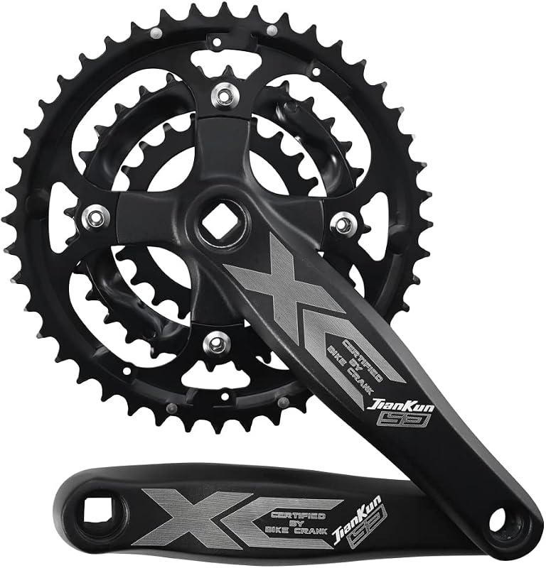 CYSKY MTB Hajtómű 3 Sebességes 44-32-22T 170mm Négyzet Tengelyes Pedálkar Shimano SRAM Kompatibilis
