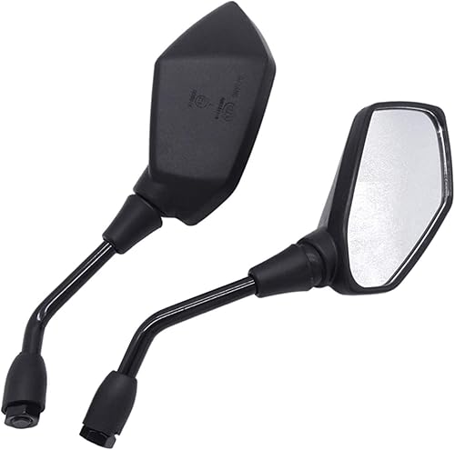 Miniatura 3 de Funda para espejo retrovisor de motocicleta de 0.394 in para Kawasaki ER6N Zephyr Z750 Z1000 ZRX1100 ER6B ER-6N 2006-2010 KLE400 KLE500 VERSYS 1000