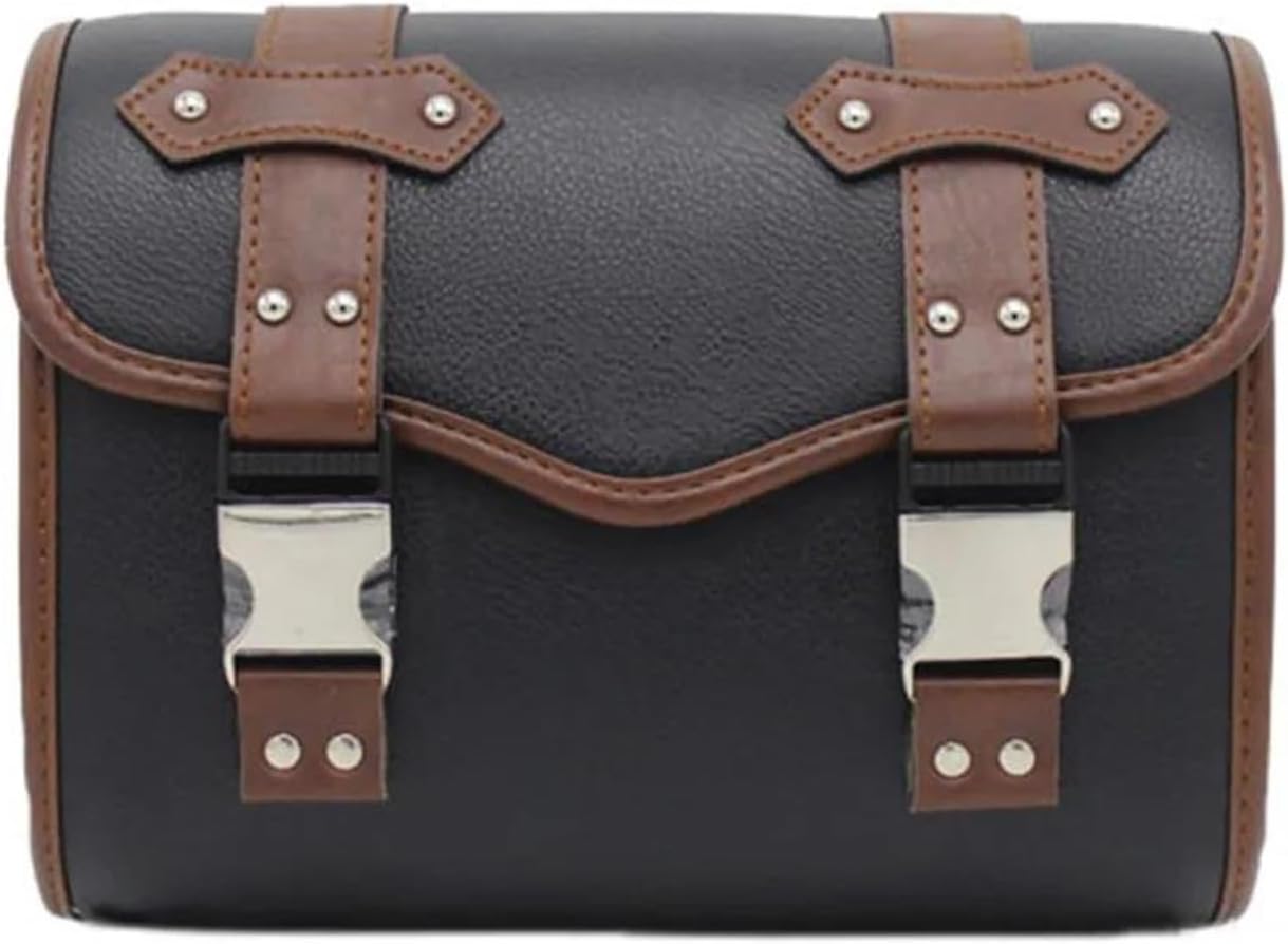 バイク用 サイドバッグ バイク用ツールバッグ ハンドルバー吊り下げバッグ 防水 サイクリング用荷物バッグ 大容量 旅行用収納(2 c