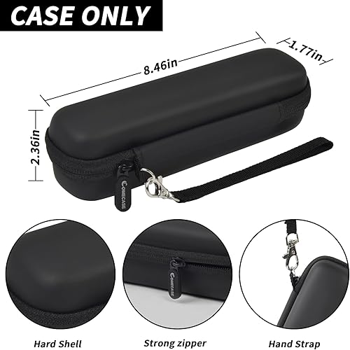 Vista 18 de Funda de viaje para cepillo de dientes compatible con Oral-B Pro 1000, 2000, 3000, 3500, 1500/ para cepillo de dientes eléctrico Philips Sonicare