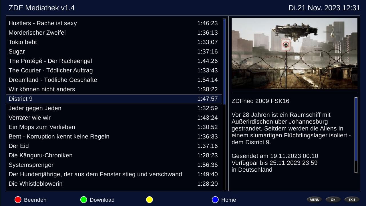 [TESTNOTE GUT *] Xtrend 7100 V2 E2 Linux HD Kabelreceiver & DVB-T2 Receiver mit Aufnahmefunktion + Anadol HDMI Kabel - YouTube, Netzkino, ARD ZDF Mediathek, HBBTV, Internetradio, CI Modulschacht