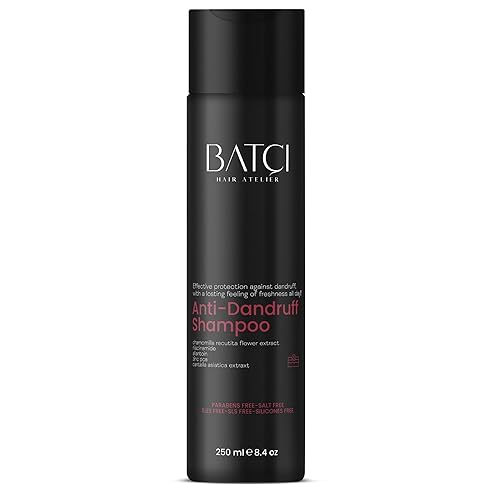 Batç Hair Atelier Champú anticaspa  Sin sulfato, sin parabenos, enriquecido con aloe vera, niacinamida y manzanilla  Alivia la picazón del cuero