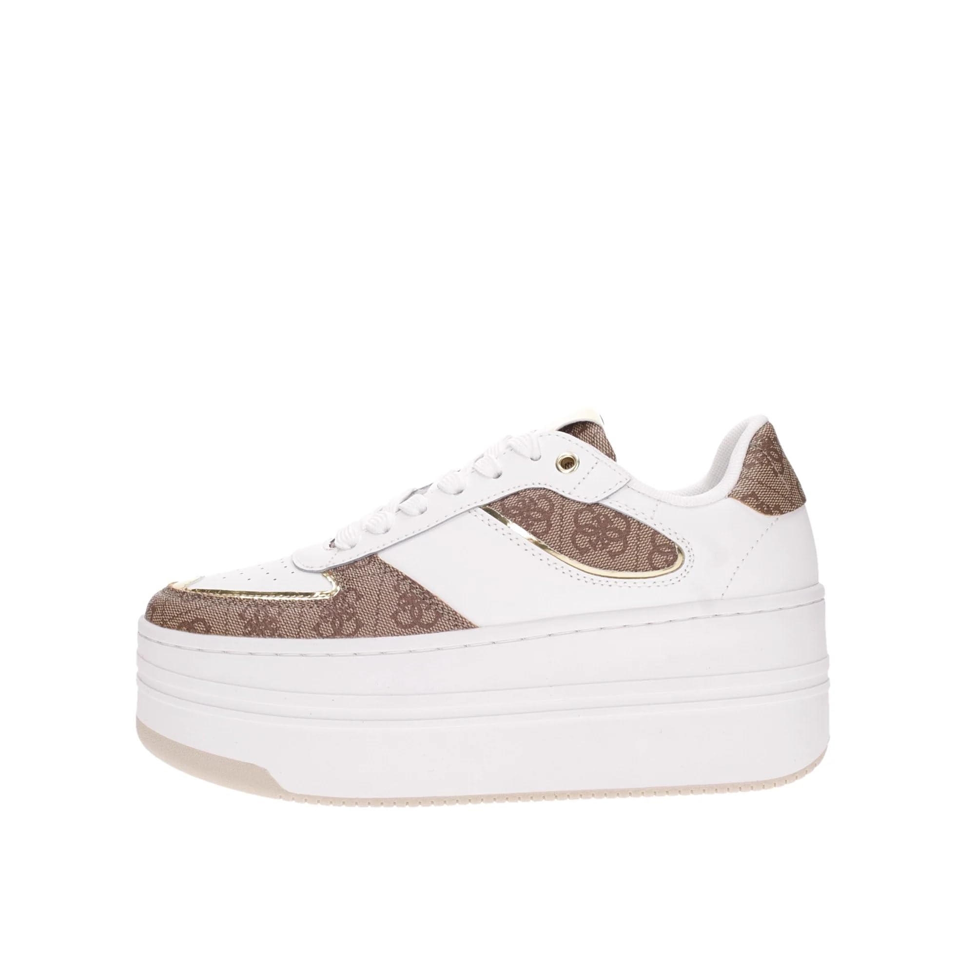 GUESS Zapatillas para mujer Beige Fljllifal12