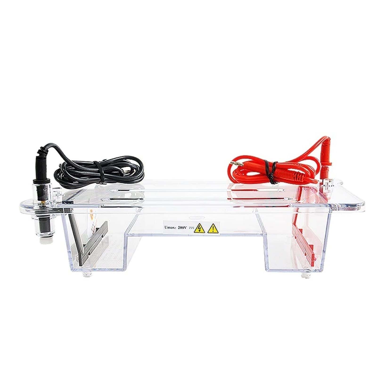 Gelelektrophoresesystem, Elektrophoresegerät, DYCP-31BN Typ Agarose-Level-Elektrophorese-Instrument Kleiner Elektrophorese-Tank-Spot für Klassenzimmer und kleine Labore