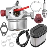 640350 640303 640271 Carburetor Tune Up kit Replacement for Tecumseh LEV100 LEV105 LEV120 LV195EA LV195XA 5hp 4&period;5hp 5&period;5hp 6&period;0hp 6&period;5hp 6&period;75 hp Engine&comma; for Toro 20016 20017 20018 Carb