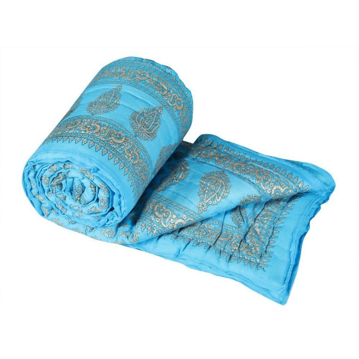 Buy SVT Rajasthani Traditional Jaipuri Single Razai/Quilt/Blanket/ac