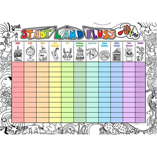 Sticky Jam tavolo set gioco Città Paese fiume 50