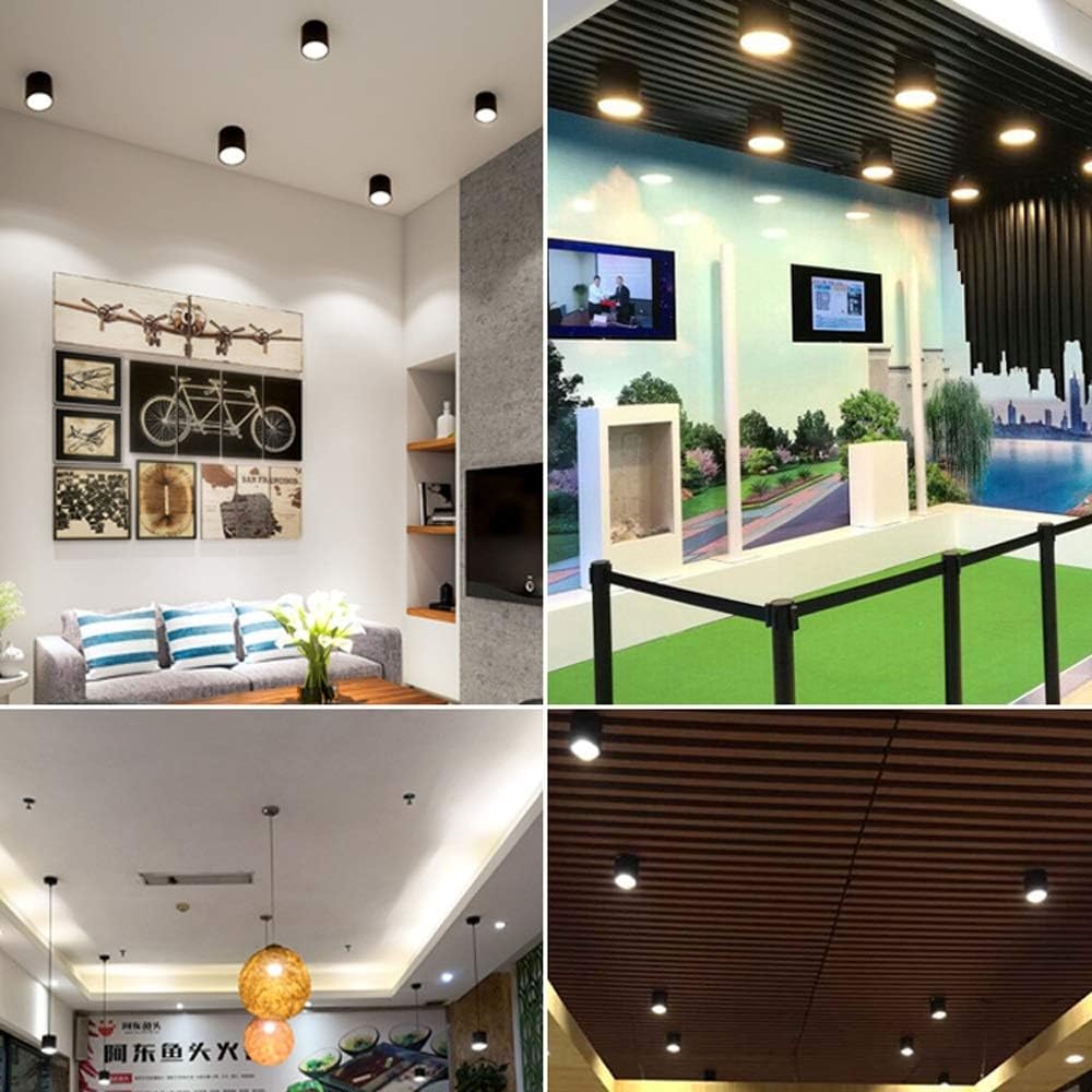 Recessed Nordic Led Wall Mounted Spotlights Small Ceiling Type Black Spotlights Free of Opening Aisle Corridor Warm Light Commercial Round Downlight 3W 5W 7W 9W Spotlight Integrated