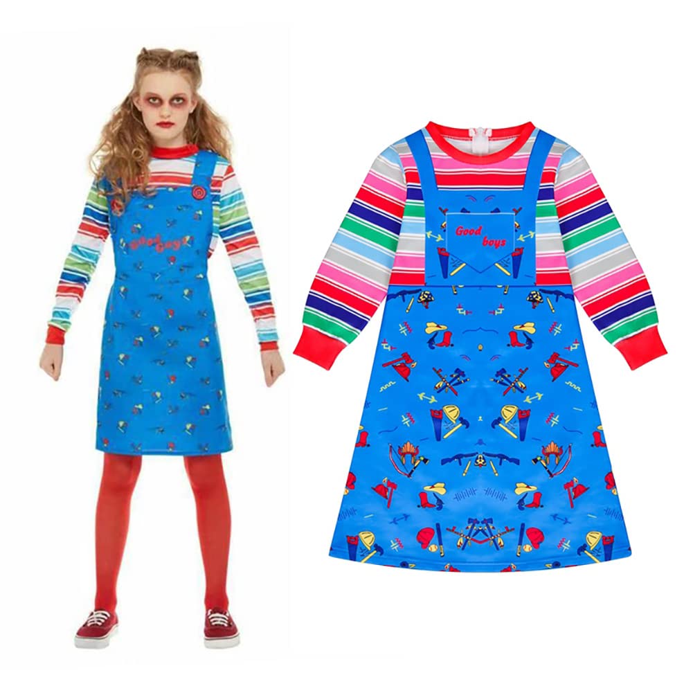 Buy Chucky Costume Kids Chucky Jumpsuit for Girls Chucky Dress