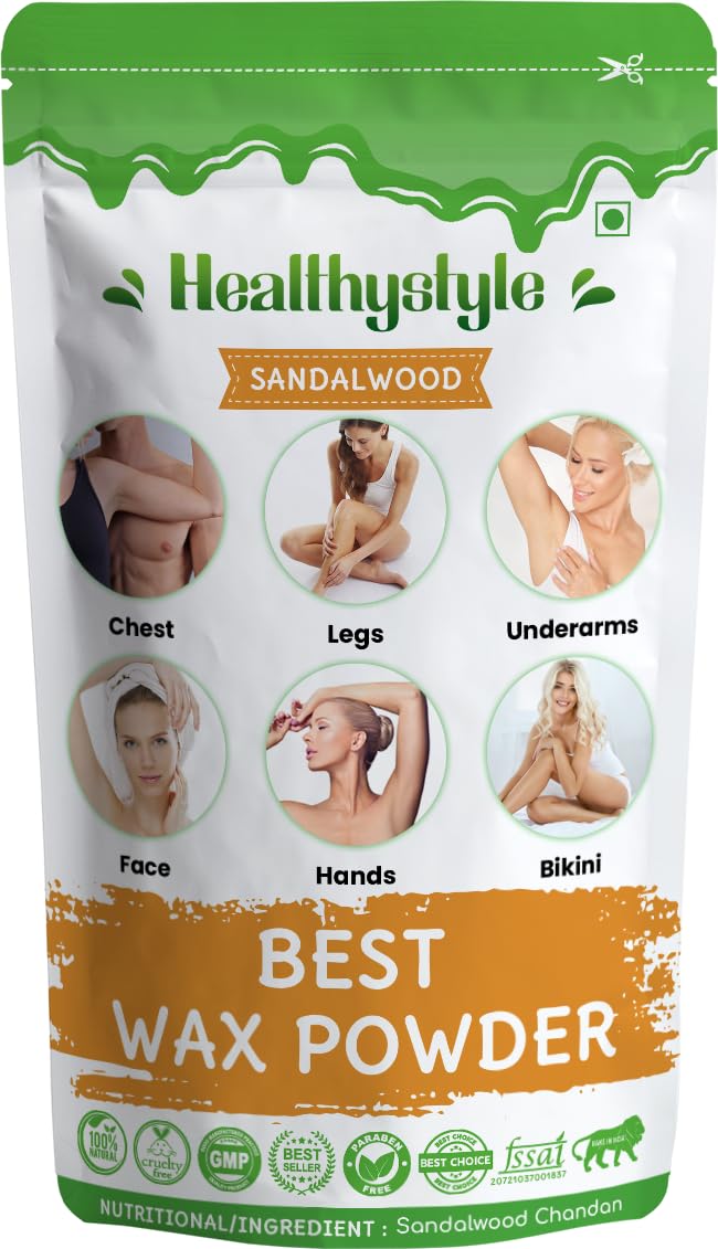 Sandalwood Waxing Powder for Hair Removal, Traditional Powder Wax for Arms, Legs & Underarms, Easy Home Waxing Formula, Smooth Application & Clean Removal, Salon Use & Personal Care-image-36