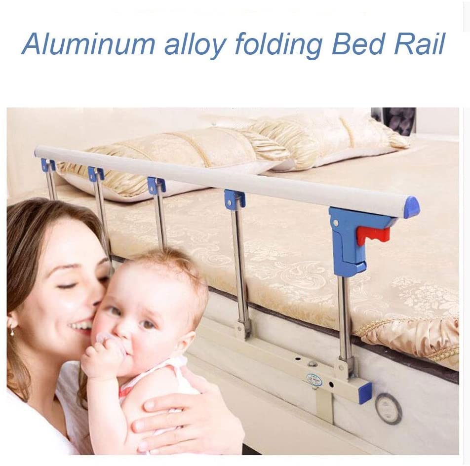 Barandilla de cama para personas mayores anticaída y protector lateral con elevación vertical 6